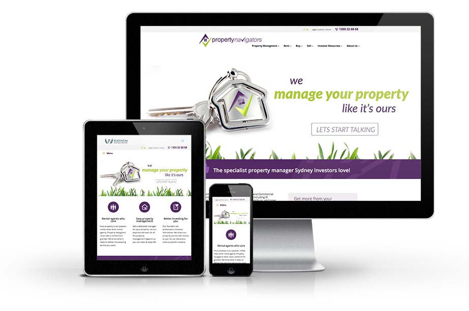 Property Navigators Real Estate Agency Website