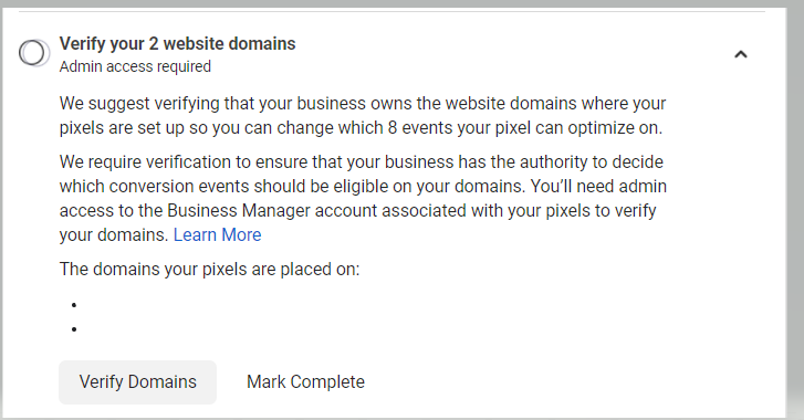 verify your domain